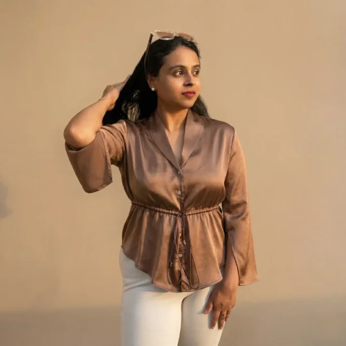 Amber Split-Sleeve Top